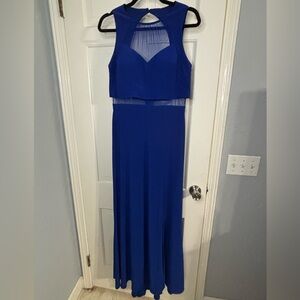 Night Way Collections Royal Blue Dress - Wedding Prom Sz. 10